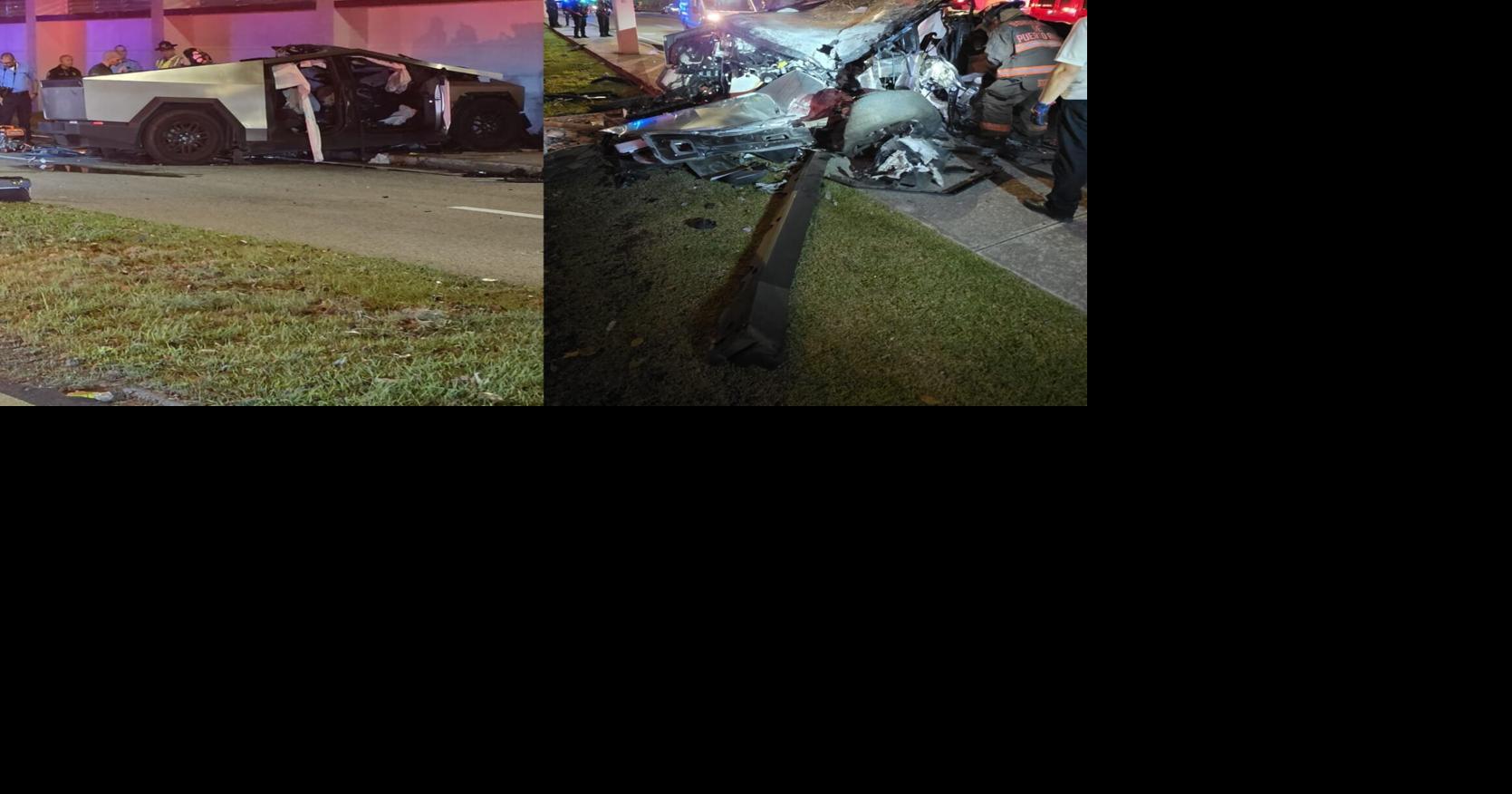 Dos muertos y tres heridos tras choque de una Cybertruck en Mayagüez