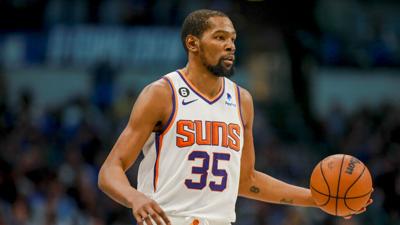 VÍDEO: Kevin Durant se lesiona en calentamiento previo a partido con los Thunders