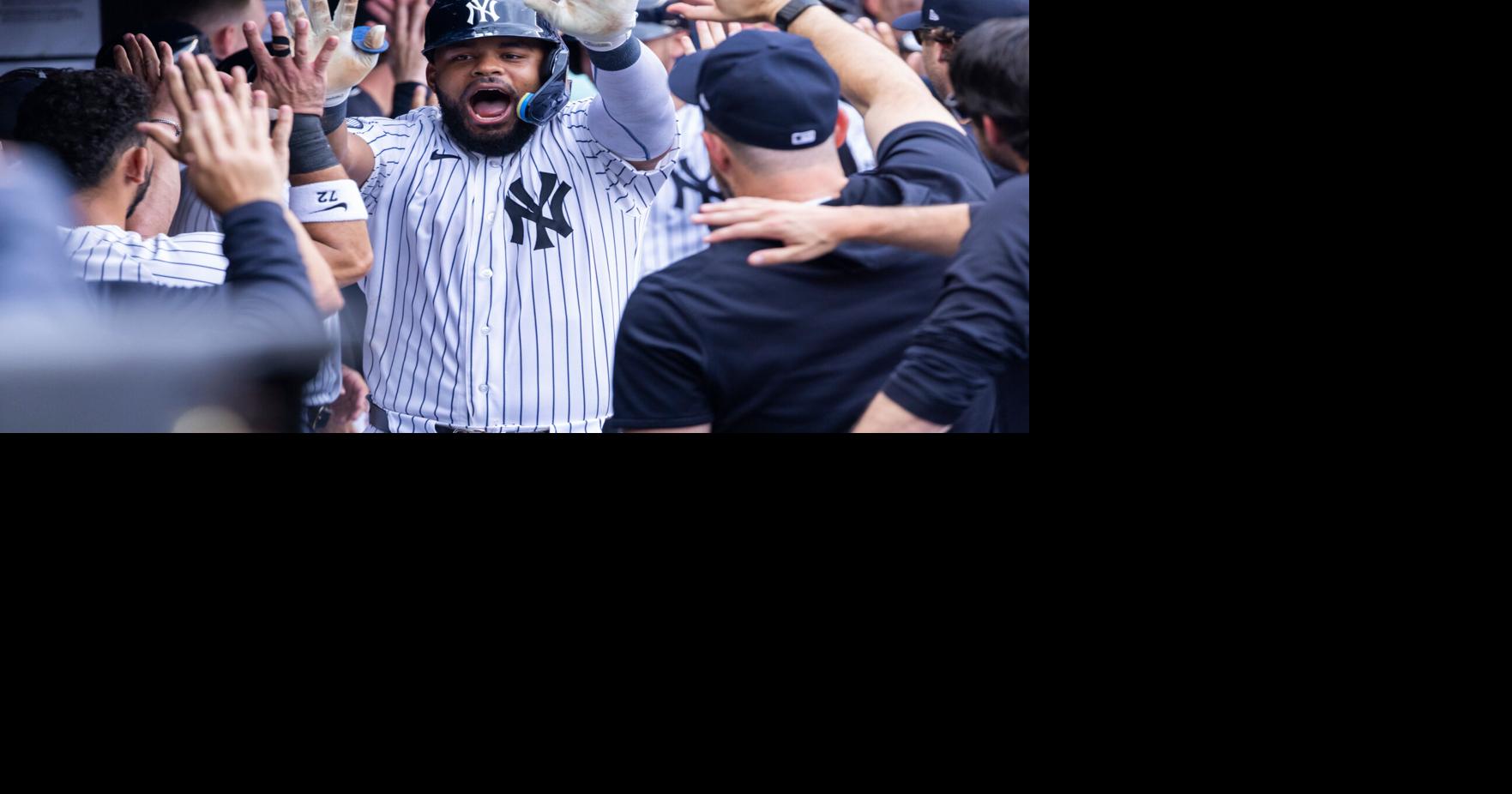 Heliot Ramos pega jonrón de tres carreras en paliza de Yankees 16-1 sobre Red Sox