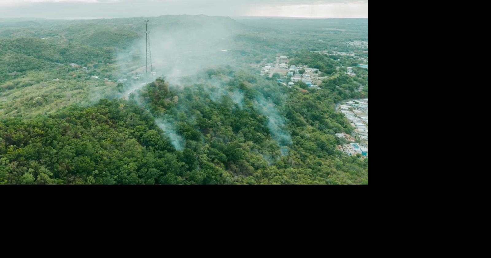 Alcalde de San Germán alerta sobre múltiples incendios forestales activos en el municipio