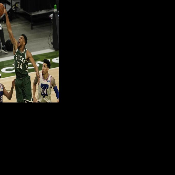 Bucks trituran a 76ers