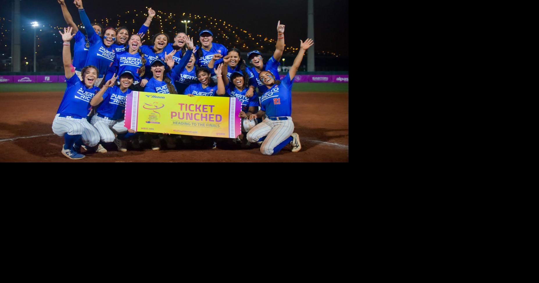 Puerto Rico clasifica a las Finales de la Copa Mundial Femenina de Sóftbol 2027