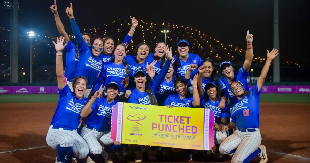 Puerto Rico clasifica a las Finales de la Copa Mundial Femenina de Sóftbol 2027