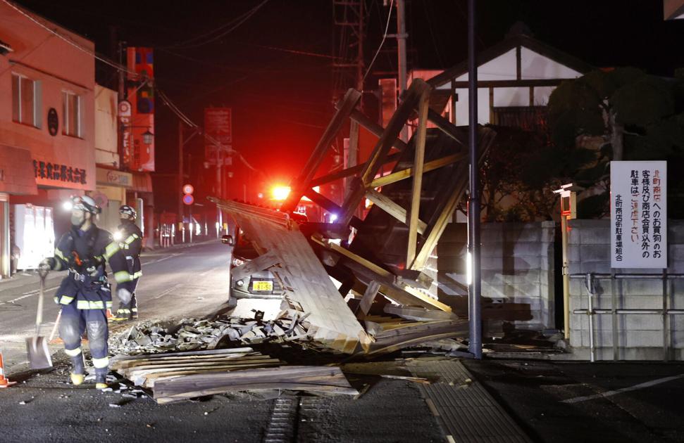 A magnitude 7.3 earthquake shakes the northeast coast of Japan  The world