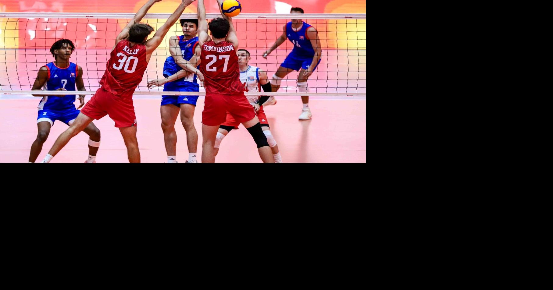 Puerto Rico cae ante EE.UU. y queda 0-2 en la Copa Panamericana de Voleibol