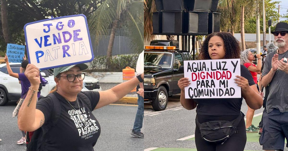 Manifestantes bloquean acceso al Viejo San Juan durante actividad de recaudación de Jennifer González