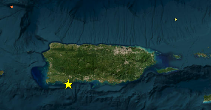 Sismo de magnitud 4.8 sacude el sur de Puerto Rico sin alerta de tsunami