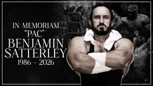 Imagen del artículo de El Vocero: Fallece a los 40 años Benjamin Satterley, el luchador de AEW conocido como PAC