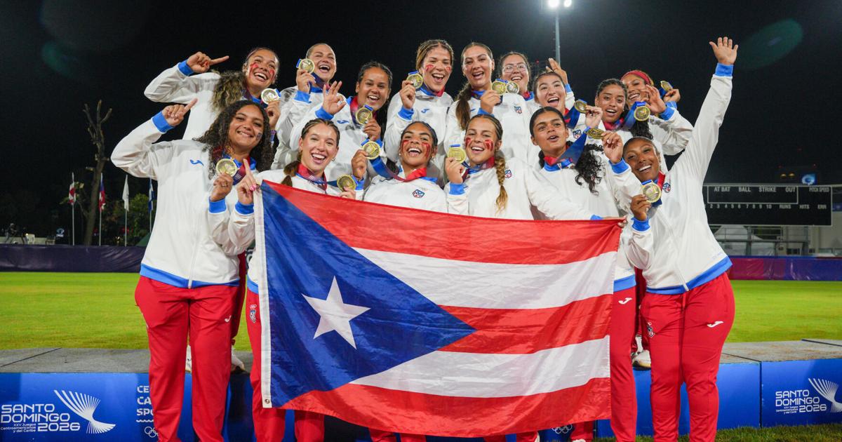 Puerto Rico gana oro en sóftbol femenino de Santo Domingo 2026 con su tercer título consecutivo