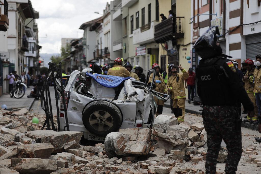 Fuerte terremoto en Ecuador derriba edificios y causa muertes |  Latinoamérica | elvocero.com