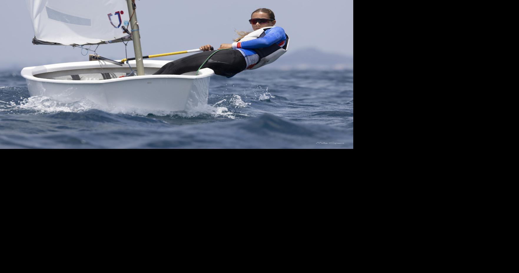 Inés Méndez-Laminaux, primera puertorriqueña en ganar el Mundial Femenino de Vela Optimist