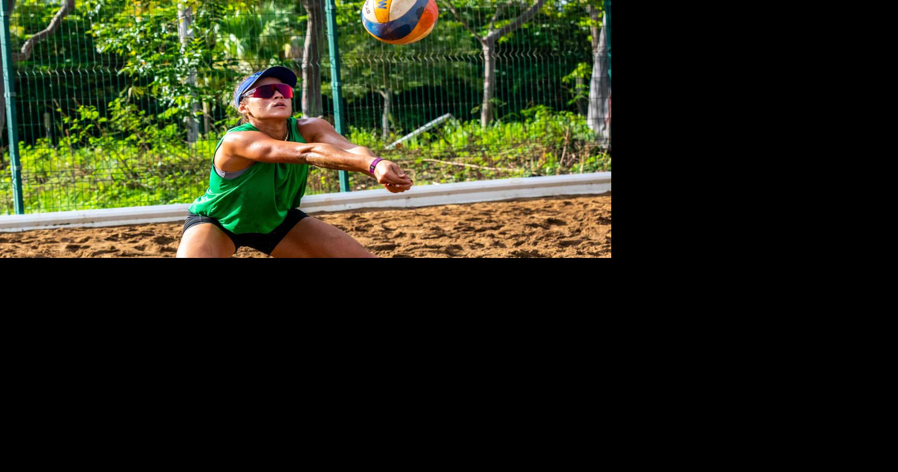 Allanis Navas forma nueva dupla con Kelly Sánchez en voleibol de playa