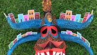 Exhibición de máscaras artesanales rinde tributo al Viejo San Juan