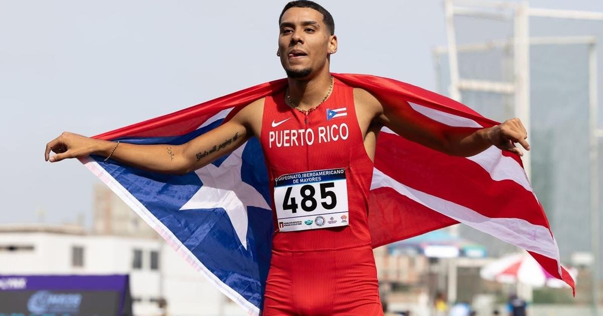 José Figueroa rompe récord nacional y centroamericano en 200 metros con 19.76 segundos