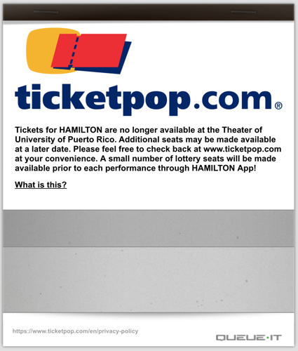 Hamilton ticketpop hotsell