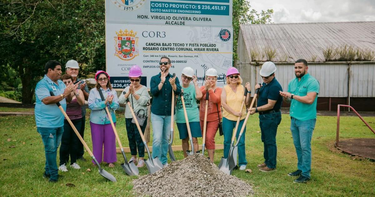 San Germán anuncia obras recreativas y viales millonarias