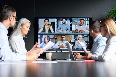 Videoconferencia, reunión virtual