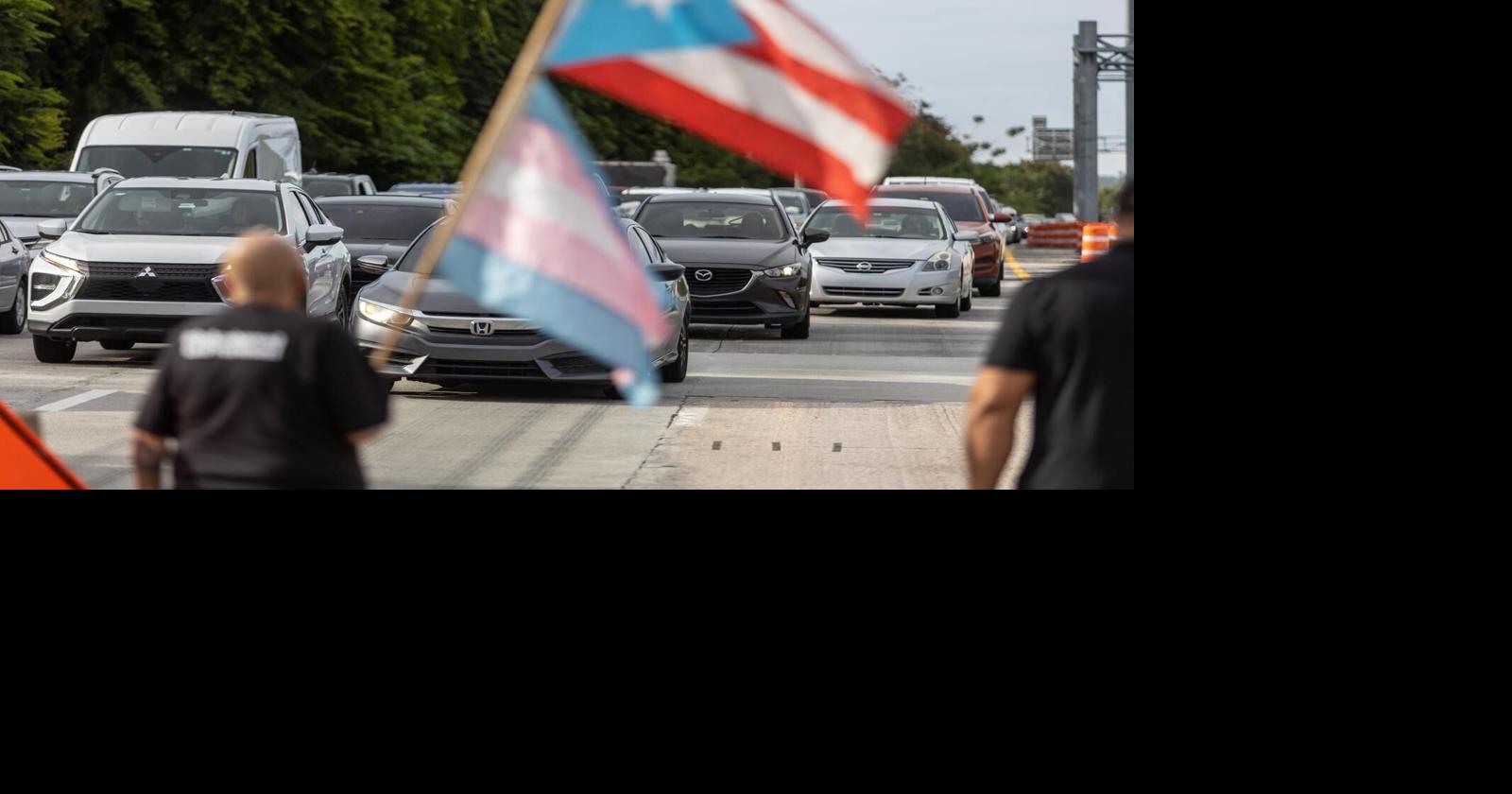 Grupos protestan en 11 municipios de Puerto Rico exigiendo la salida de la Junta de Control Fiscal