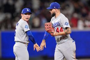 Imagen de la cobertura de: Edwin “Sugar” Díaz suma ocho entradas en blanco y sigue firme con los Dodgers en la postemporada