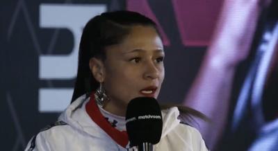 "Me declaro victoriosa": Erika Cruz destila confianza rumbo a su pleito ante Amanda Serrano