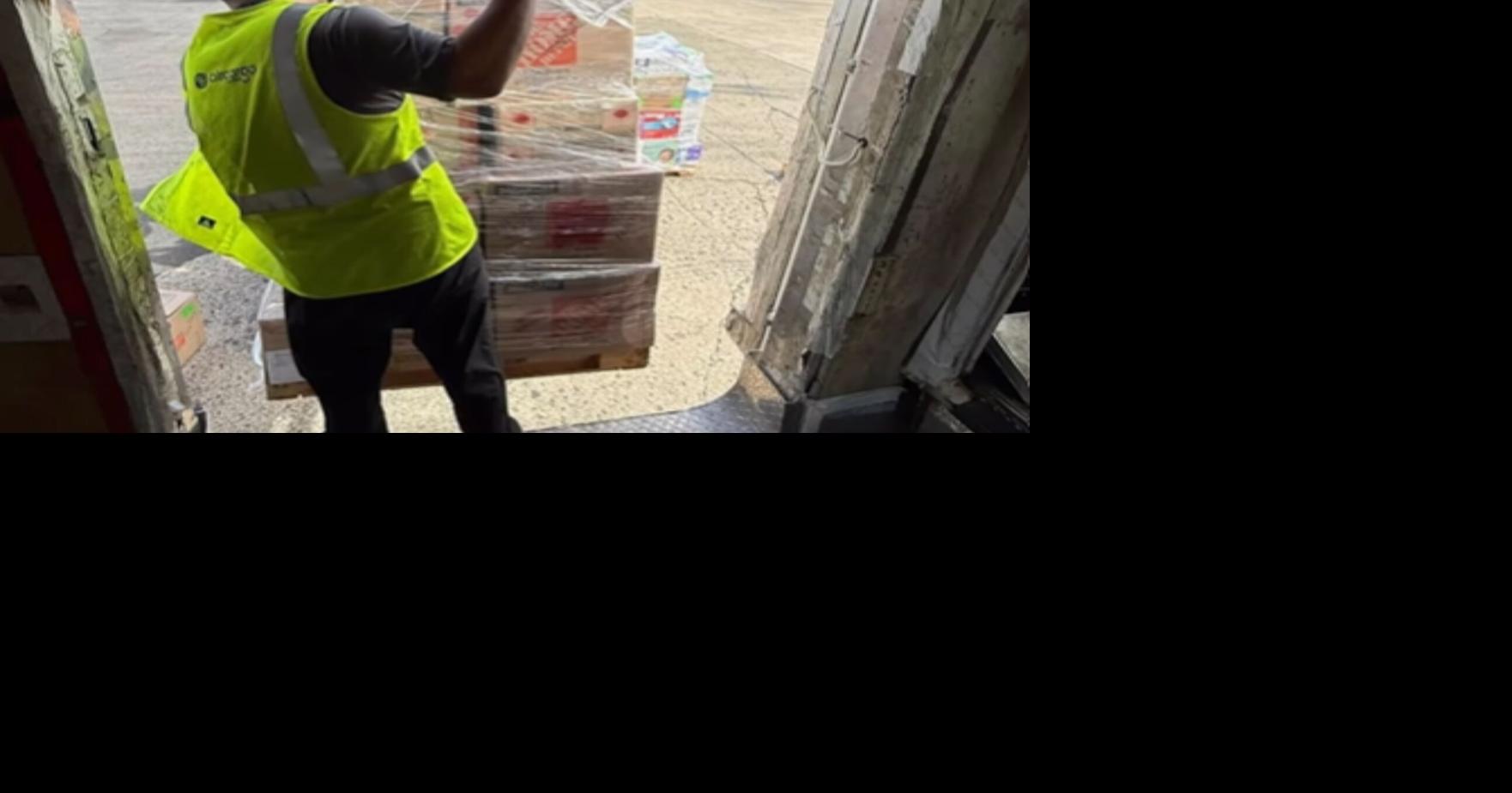 Venezolano en Puerto Rico envía 15 paletas de ayuda humanitaria a Venezuela tras terremotos