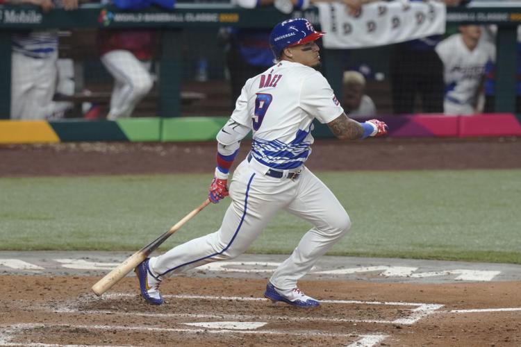 Javier Baez de Puerto Rico, durante el World Baseball Classic en