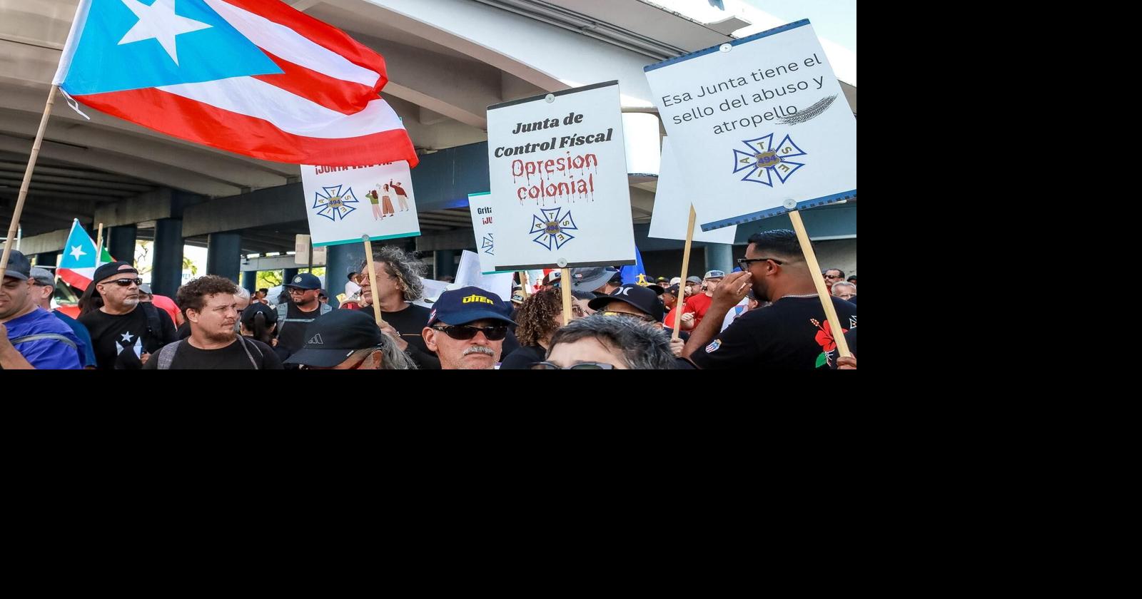 VIDEO: Manifestantes del Día de los Trabajadores lanzan fuerte mensaje a la Junta