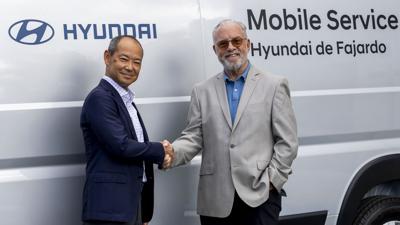 Llega a Fajardo el Hyundai Mobile Service Units