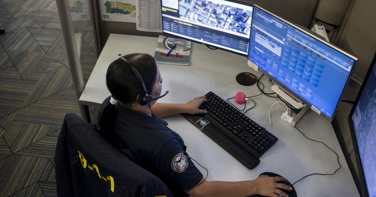 ¿Cuántos telecomunicadores del 9-1-1 hay en toda la isla?