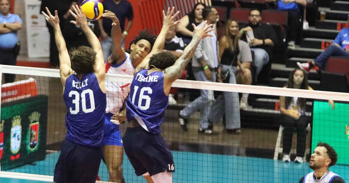 Puerto Rico cae ante EE.UU. por segunda noche y jugará por el bronce en NORCECA Final Six