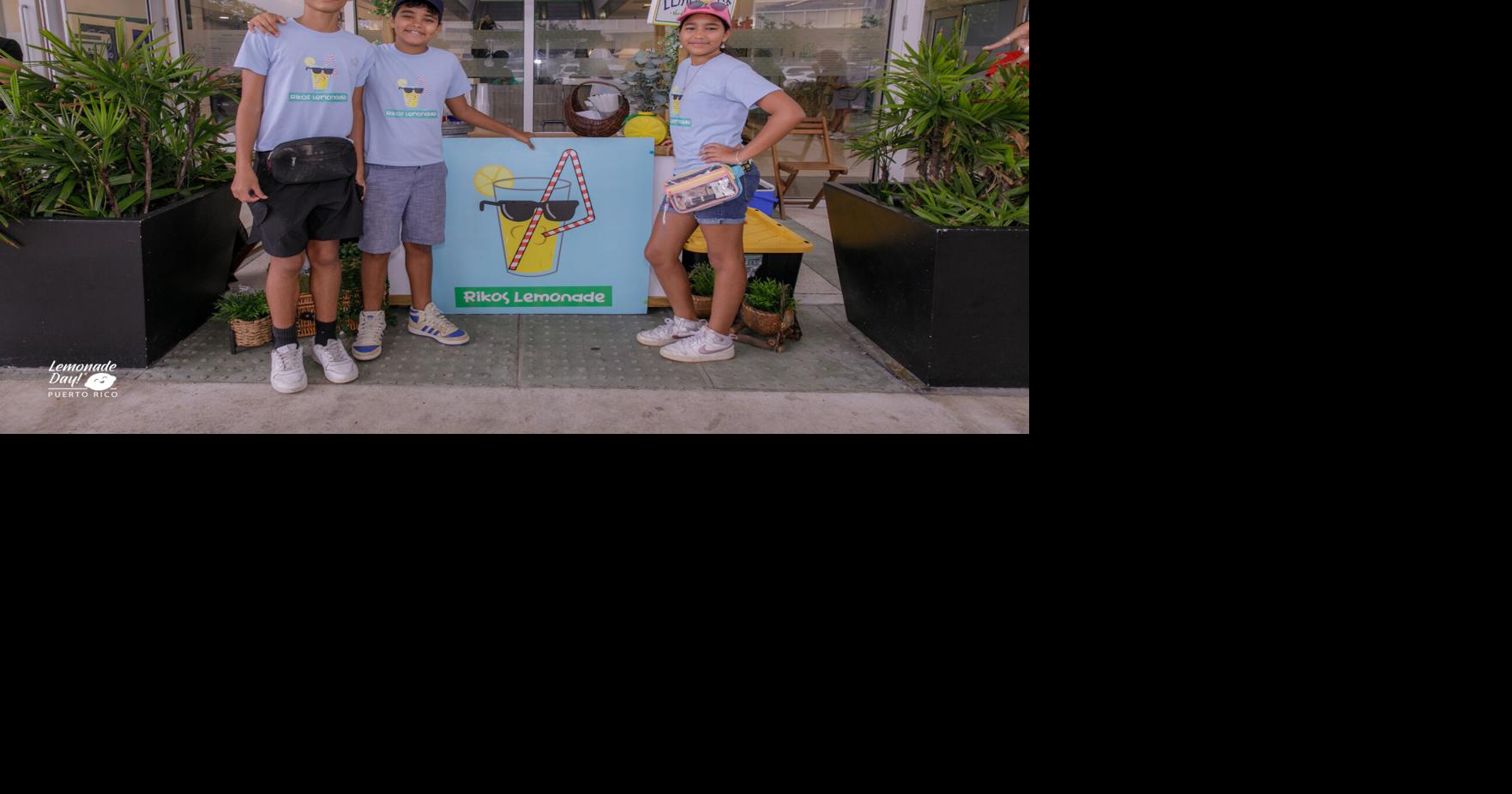 Todos listos para comprar la limonada