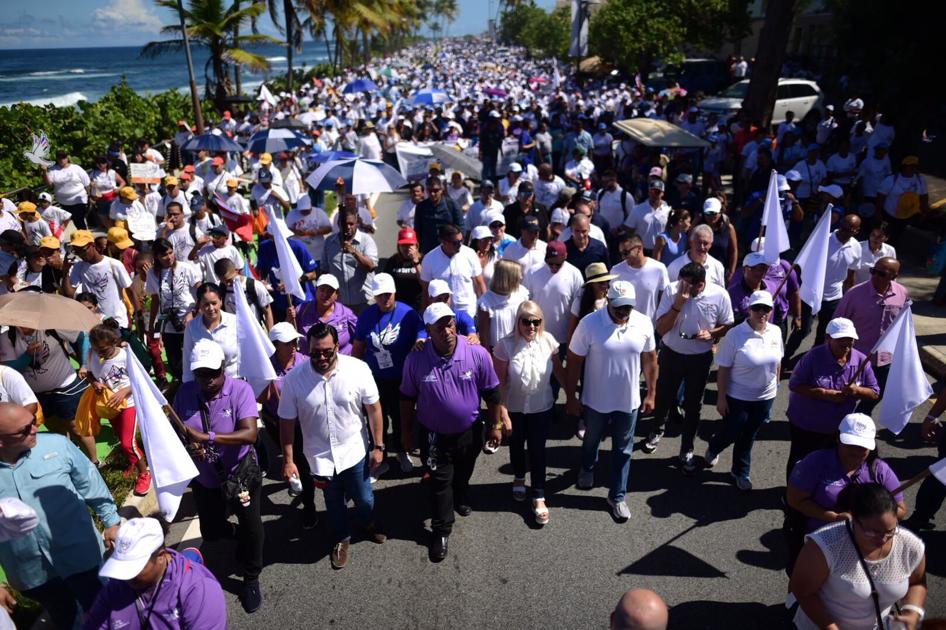 Gobernadora encabeza la Marcha por La Paz | ACTUALIDAD - El Vocero de Puerto Rico