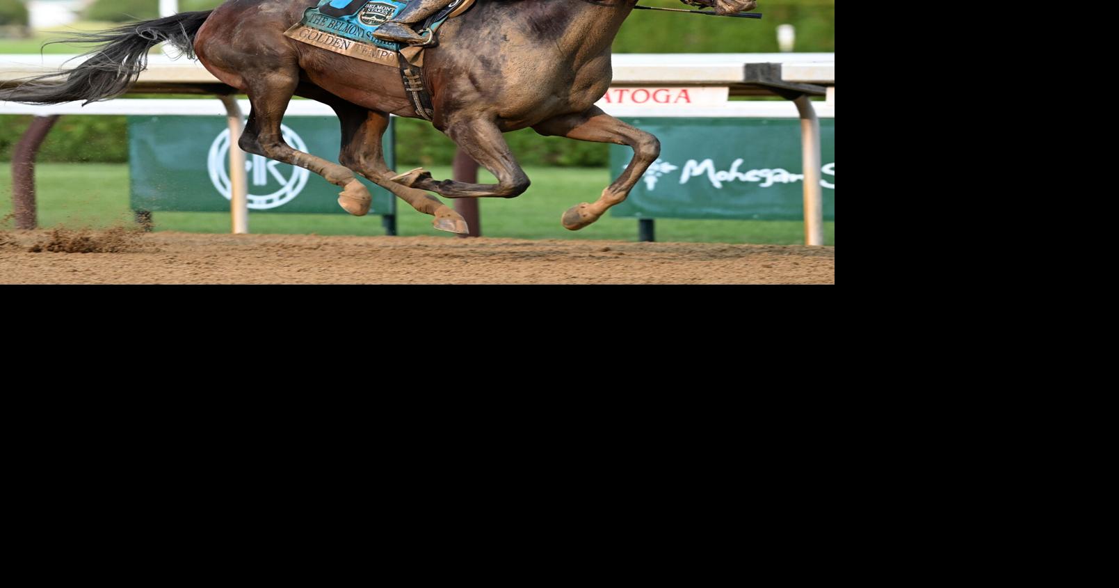 Se impone Golden Tempo en el Belmont Stakes