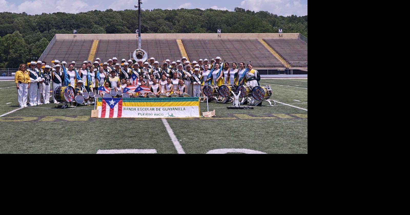 Banda Escolar de Guayanilla gana campeonato internacional de "field show" en Pensilvania