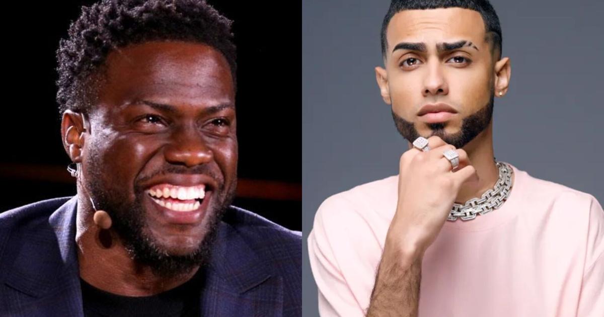 Kevin Hart sorprende a Jay Wheeler cantando "La Curiosidad" en encuentro con Marcello Hernández