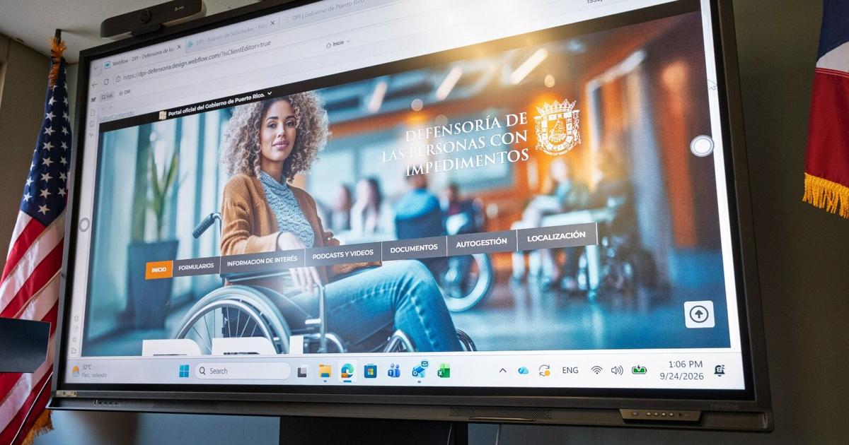 Defensoría de Personas con Impedimentos estrena portal digital para gestionar servicios