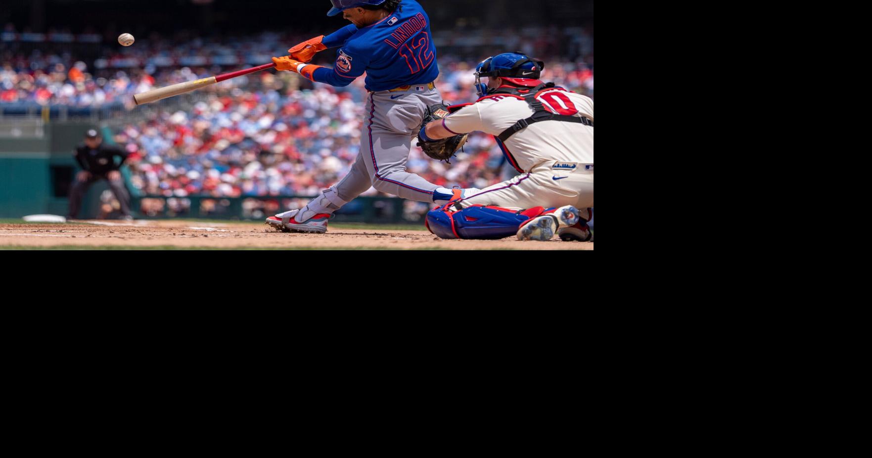 Francisco Lindor jonronea y remolca tres para que los Mets vencen 6-1 a los Filis