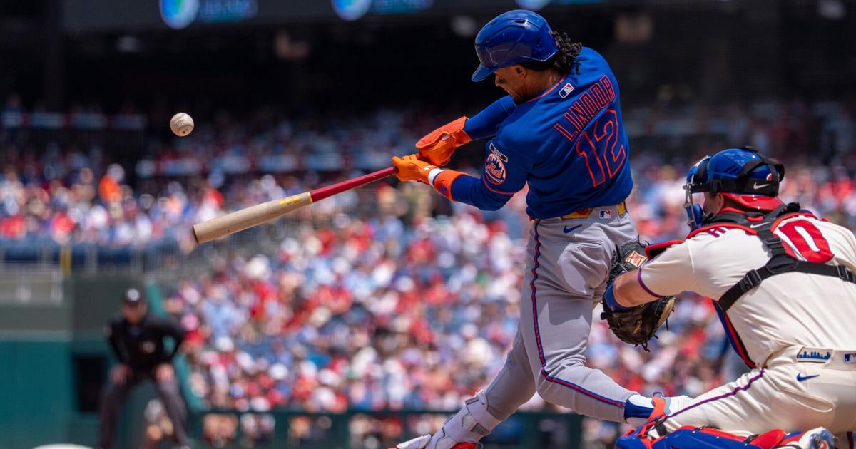 Francisco Lindor jonronea y remolca tres para que los Mets vencen 6-1 a los Filis