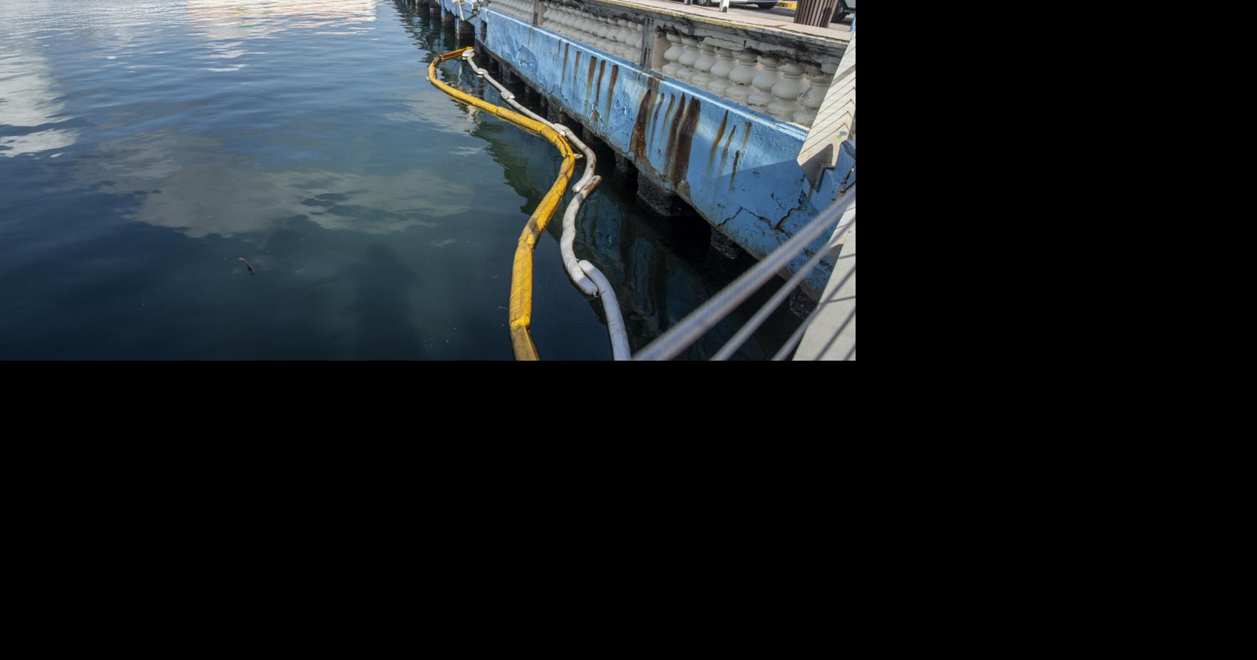 Guardia Costanera atiende derrame de diésel en el muelle de San Juan