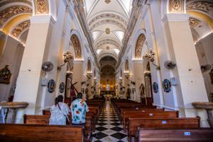 Imagen de la cobertura de: Siguen los trabajos de rehabilitación en la Catedral de San Juan