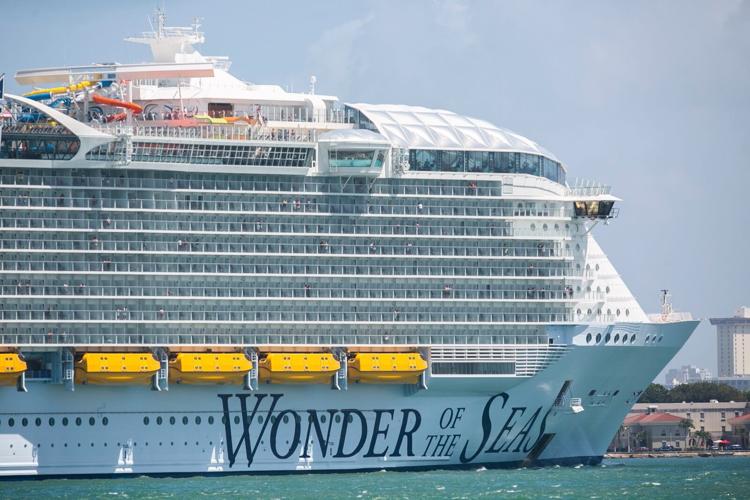 En Puerto Rico el Wonder of the Seas, el barco más grande del mundo