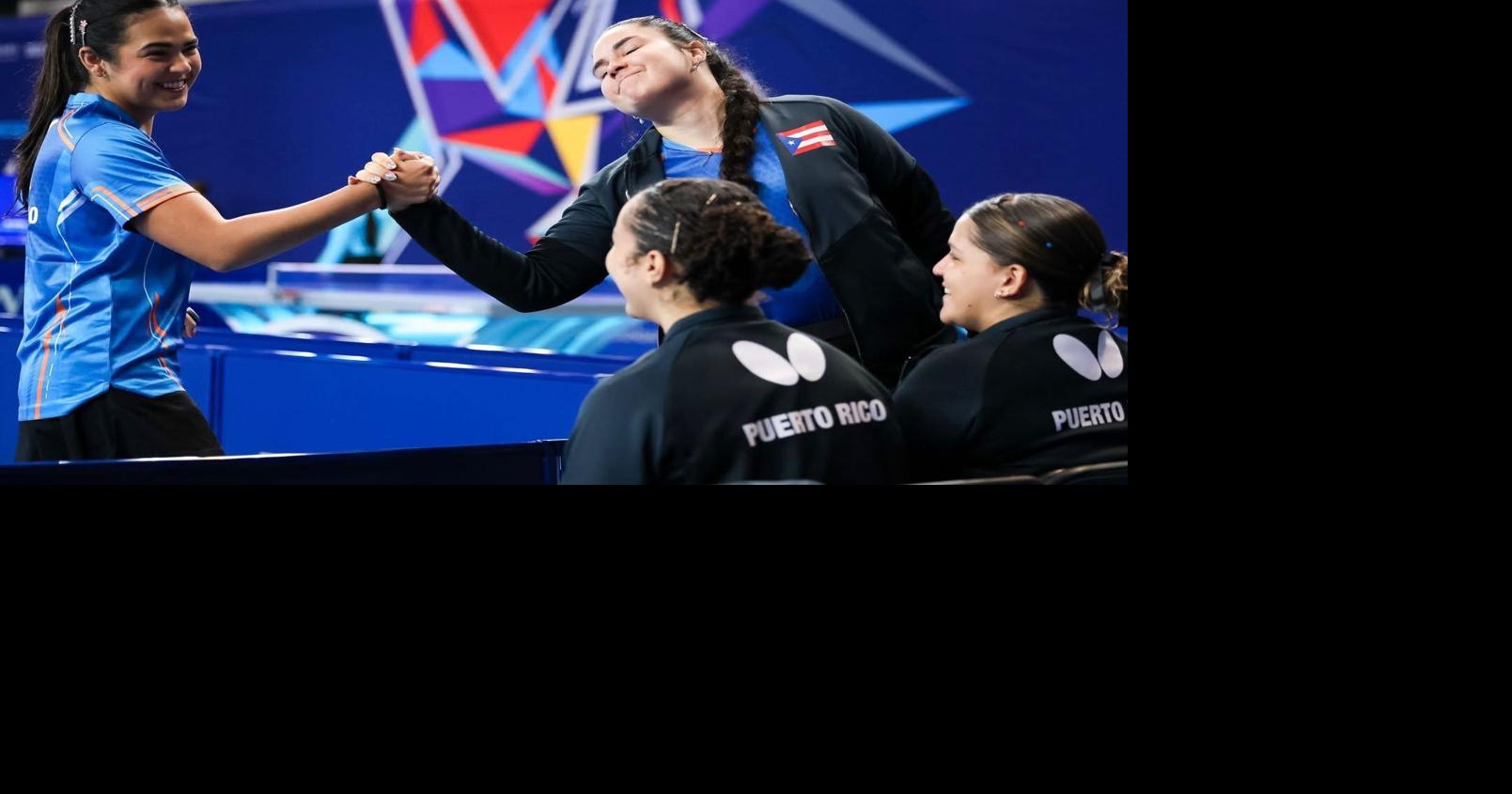 Puerto Rico avanza en el Campeonato Mundial por equipos de Tenis de Mesa