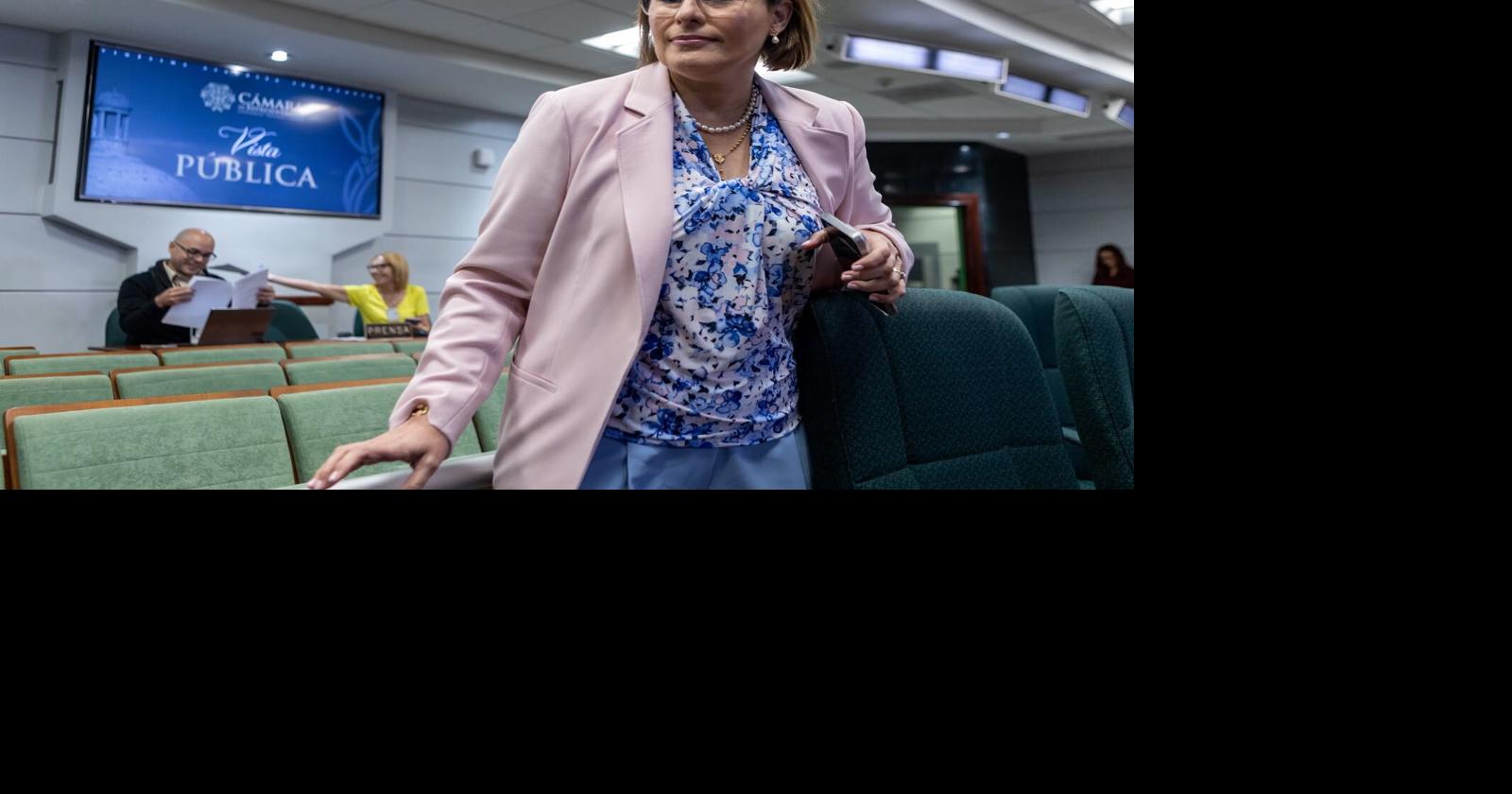 A su cita con la Legislatura exdirectora de AEE