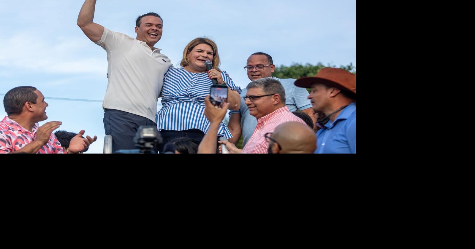 Gobernadora Jennifer González sufre caída de motora al llegar a Cataño