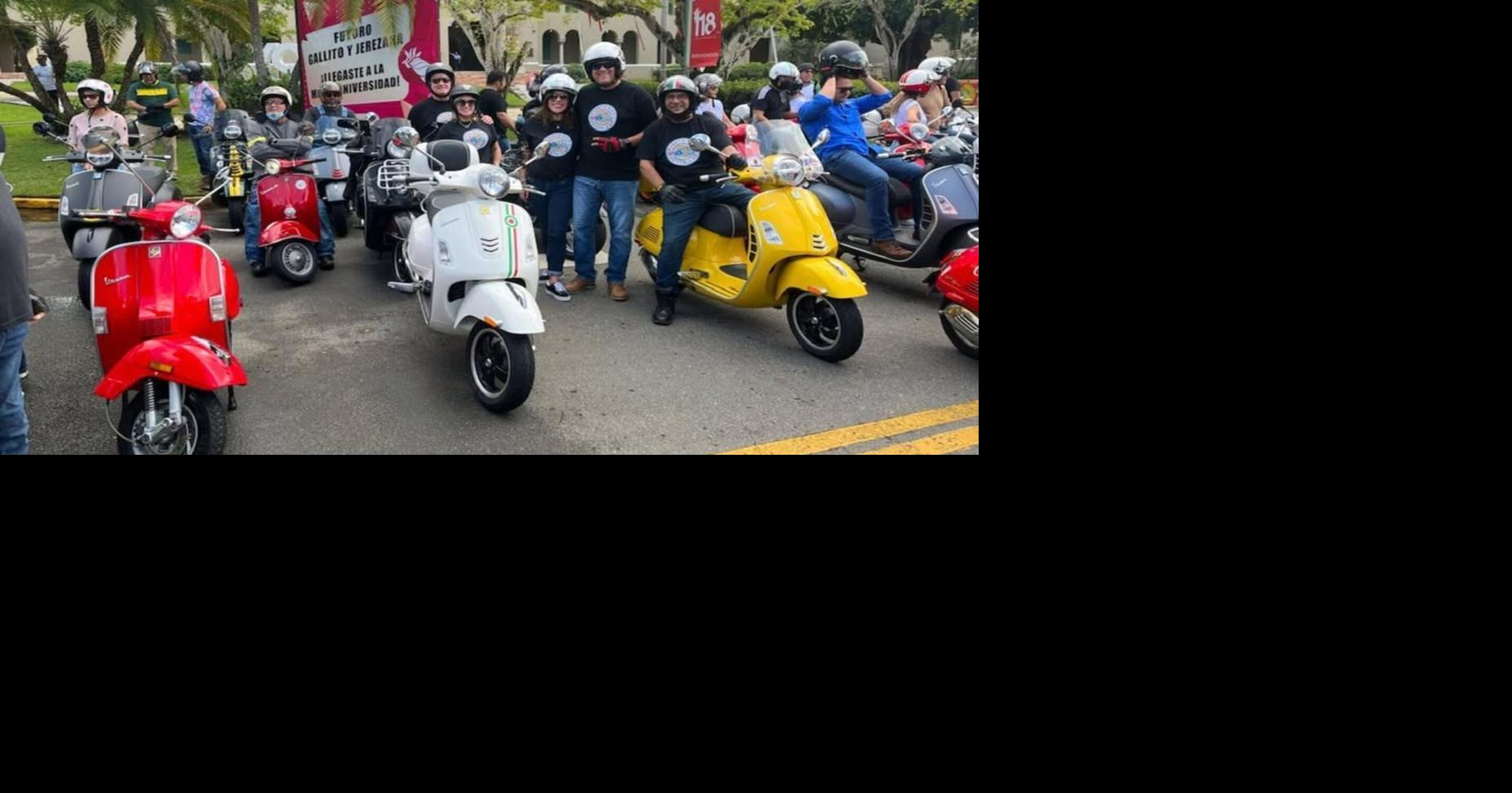 Quinta edición del Vespa Day Puerto Rico recorrerá el área metropolitana de San Juan este domingo