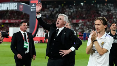 Ancelotti suma su duodécimo título con el Real Madrid