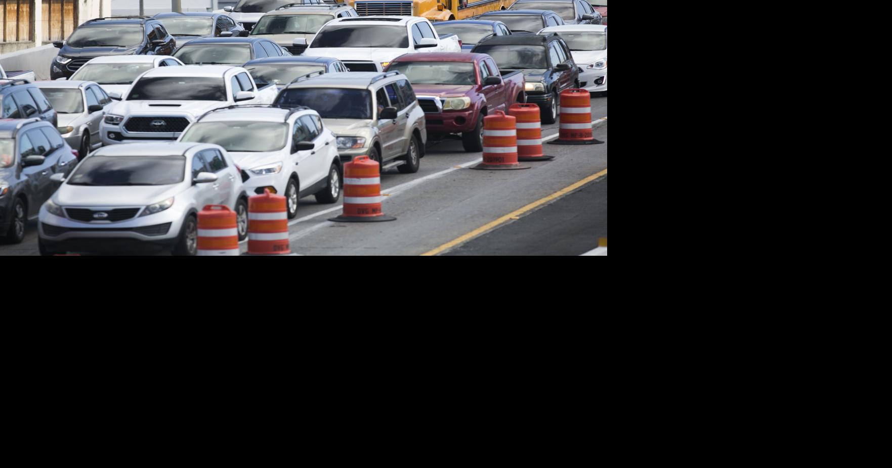 Cierran temporalmente carril de la PR-52 en Ponce por trabajos de construcción