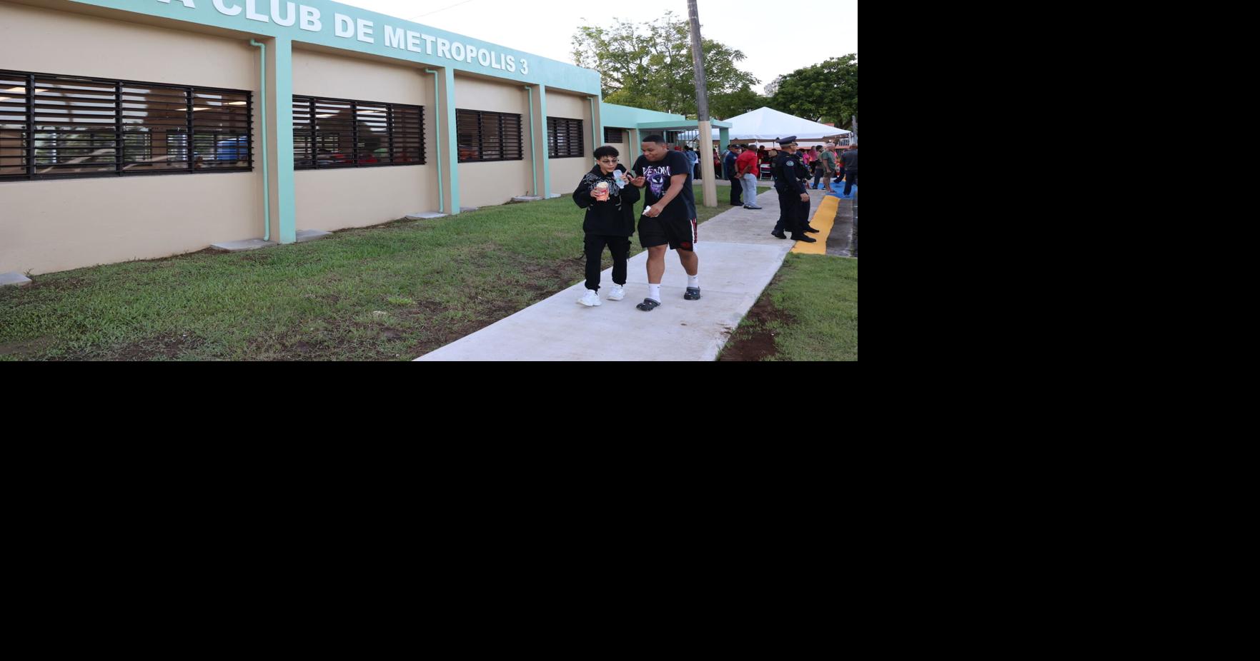 Metrópolis III en Carolina estrena gimnasio al aire libre con inversión de $1 millón
