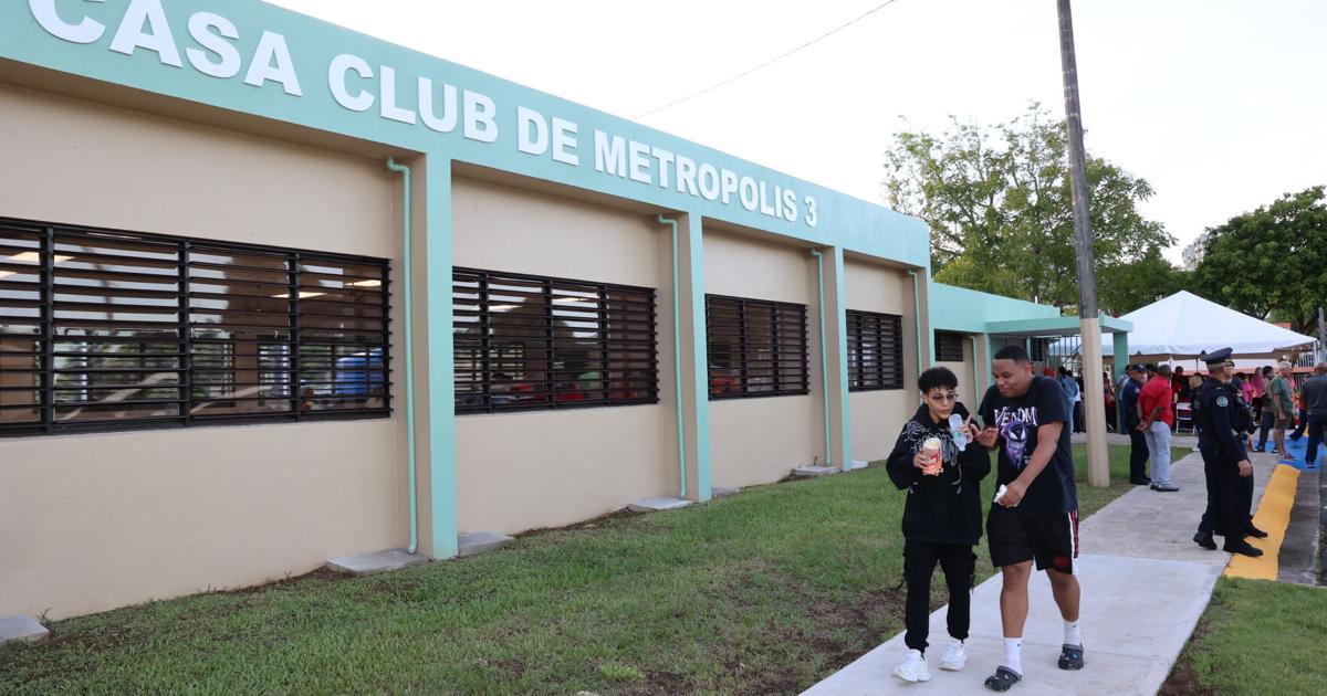 Metrópolis III en Carolina estrena gimnasio al aire libre con inversión de $1 millón