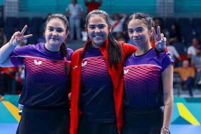 Santiago 2023: Adriana Díaz y el equipo femenino de tenis de mesa van por otra medalla de oro